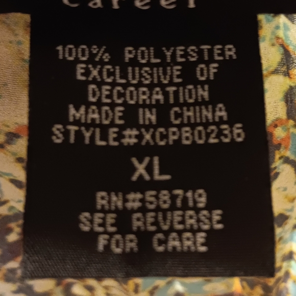 Abstract Patterned Blouse - Picture 4 of 13